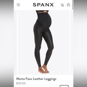 Spanx maternity leggings